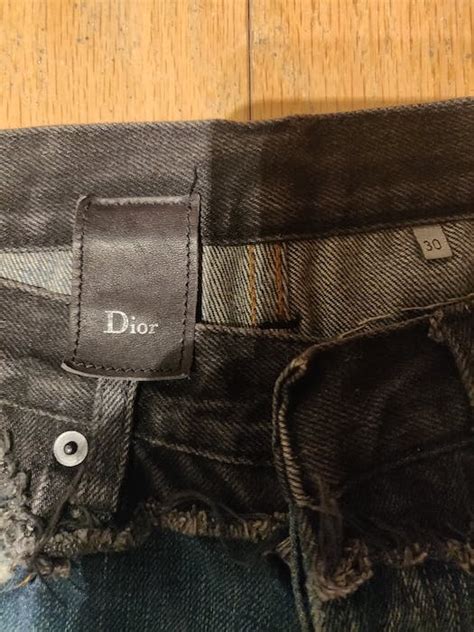 dior floral jeans|dior cummerbund jeans.